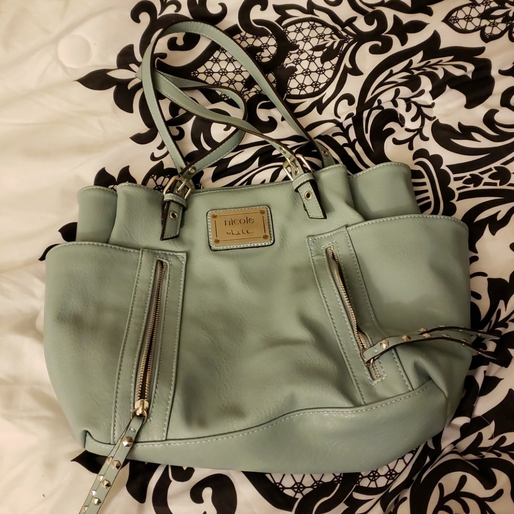 New Nicole Miller Leather Purse